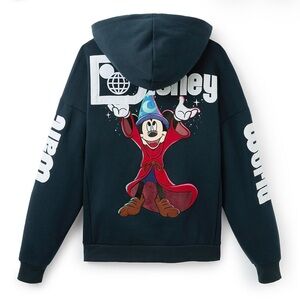 Sorcerer Mickey Mouse Zip Hoodie for Adults Walt Disney World